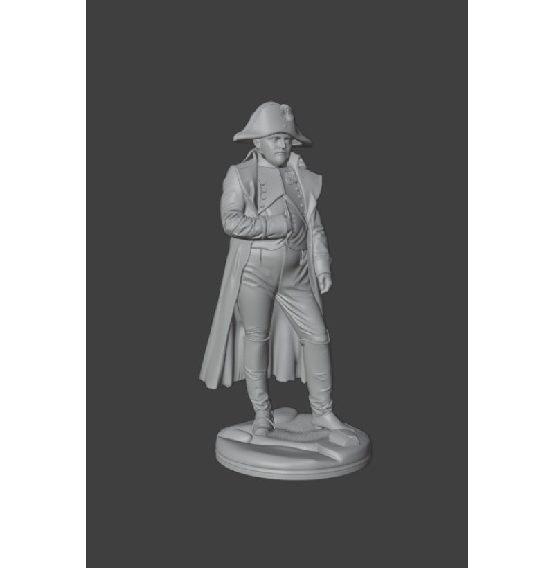 Buy Napoleon Bonaparte Miniature STL for 3D Printing