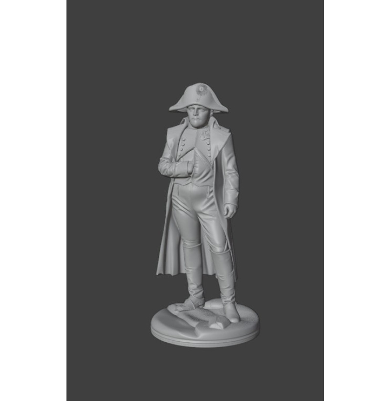 Buy Napoleon Bonaparte Miniature STL for 3D Printing
