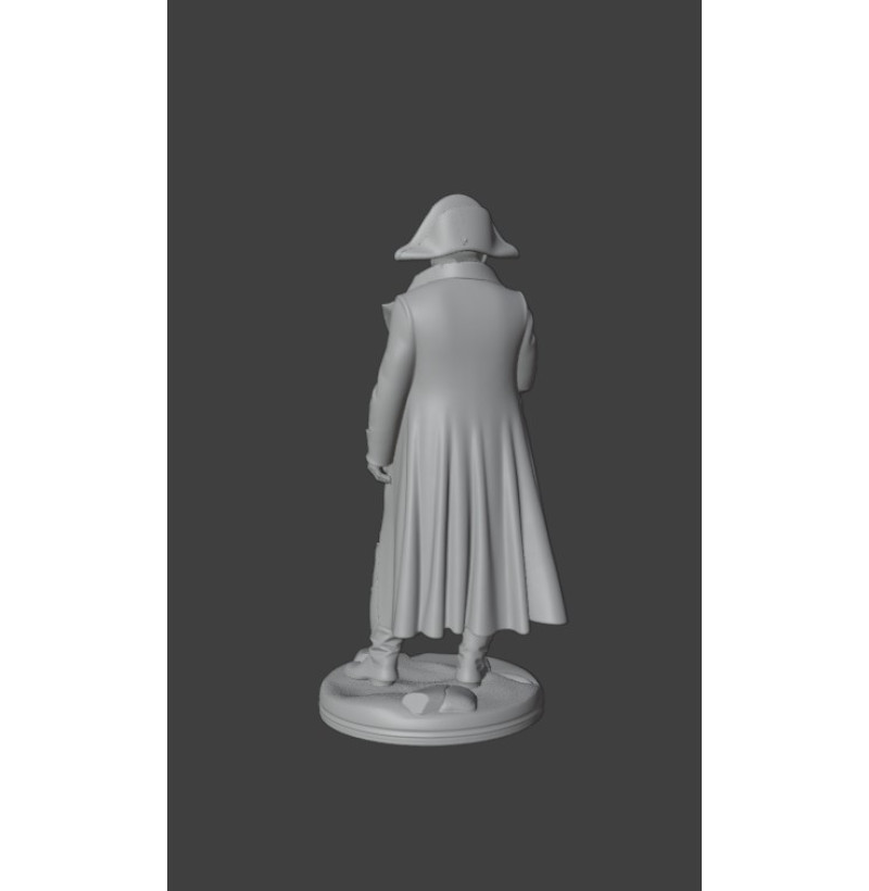 Buy Napoleon Bonaparte Miniature STL for 3D Printing