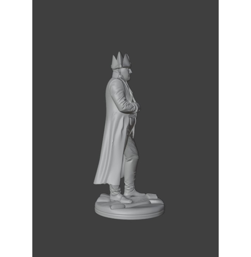 Buy Napoleon Bonaparte Miniature STL for 3D Printing