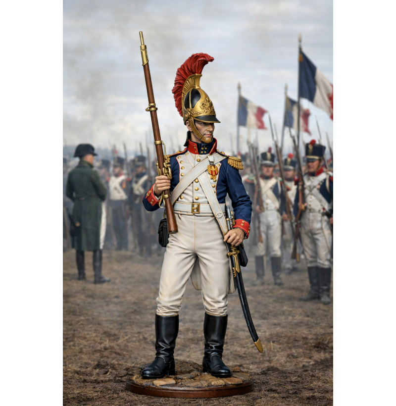 French Napoleonic Grenadier – STL File for 3D Printing