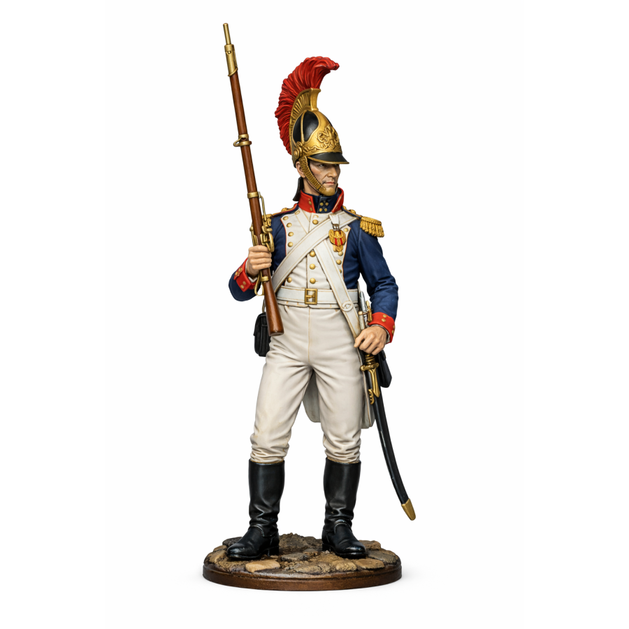 French Napoleonic Grenadier – STL File for 3D Printing French Napoleonic Grenadier – STL File for 3D Printing