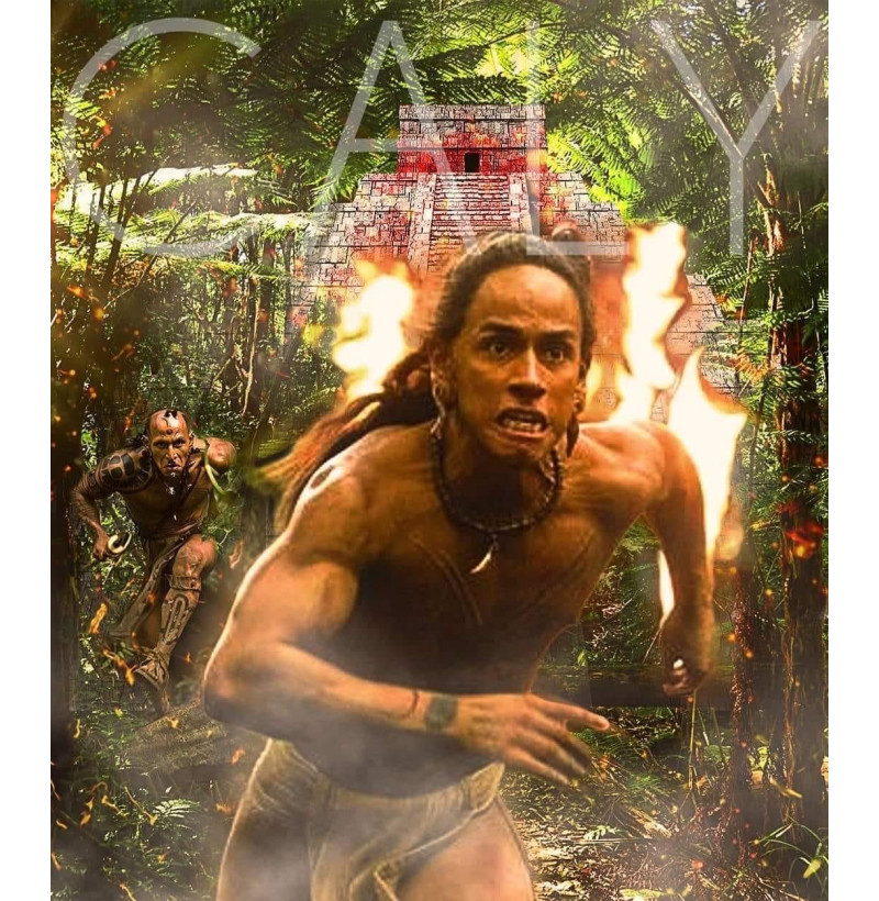 Apocalypto — Maya Warrior | STL File for 3D Printable Miniature | Wargames • Diorama • Painting | Instant Download