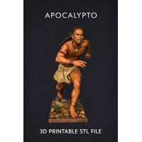 Apocalypto — Maya Warrior | STL File for 3D Printable Miniature | Wargames • Diorama • Painting | Instant Download Apocalypto — Maya Warrior | STL File for 3D Printable Miniature | Wargames • Diorama • Painting | Instant Download