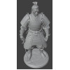 Samurai with Sword — STL File for 3D Printing 