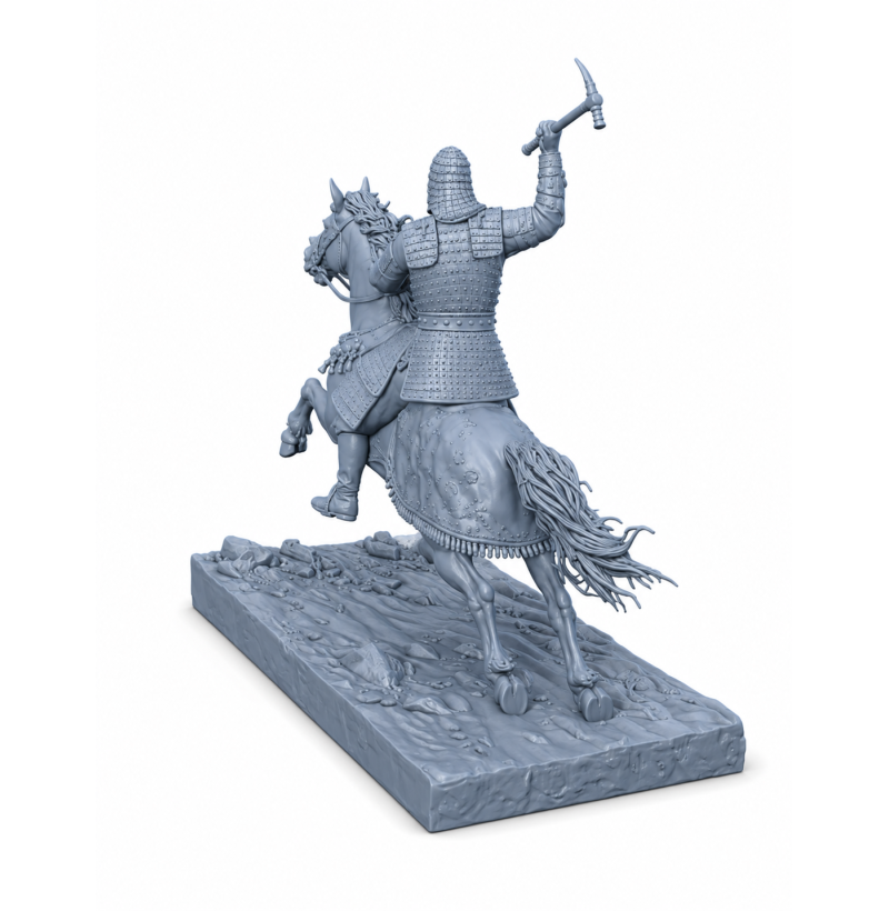 Sarmatian Horseman STL File for 3D Printing 