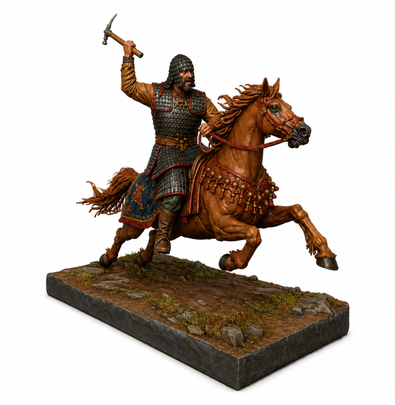Sarmatian Horseman STL File for 3D Printing 