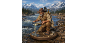 Klondike Gold Prospectors — Gold Rush History and STL Diorama for 3D Printing