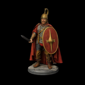 Noble Gaul Warrior — STL File for 3D Printing Historical Miniature