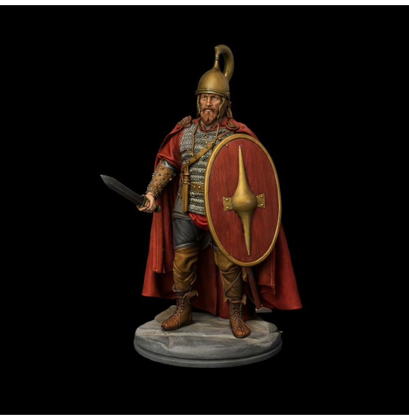 Noble Gaul Warrior — STL File for 3D Printing Historical Miniature