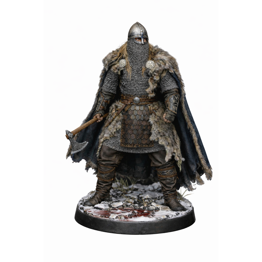Viking Age Norse Warrior – Premium Historical STL Model for 3D Printing Viking Age Norse Warrior – Premium Historical STL Model for 3D Printing