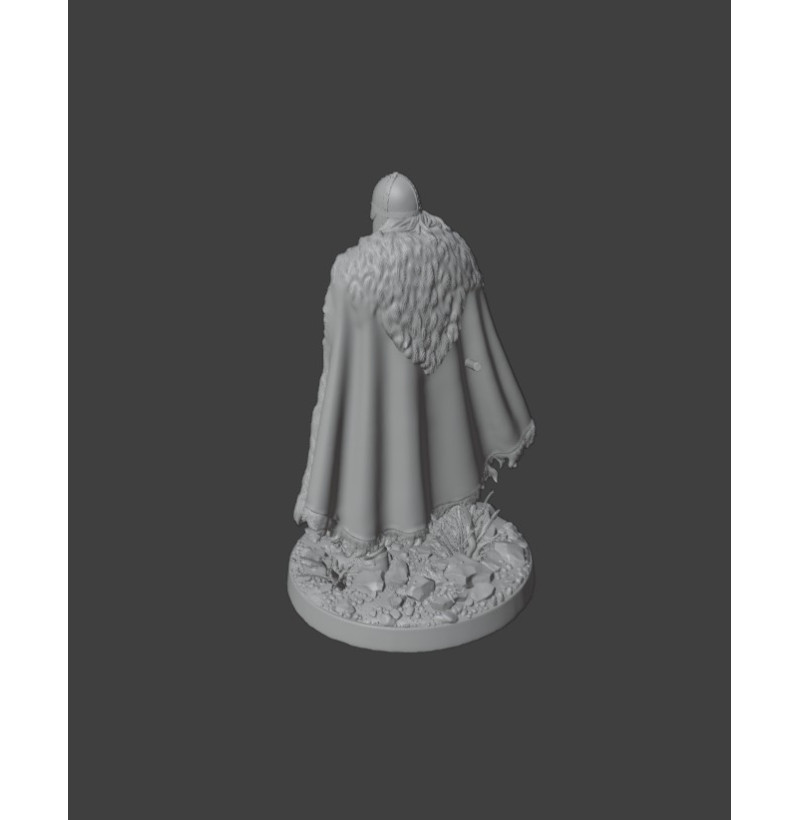 Viking Age Norse Warrior – Premium Historical STL Model for 3D Printing