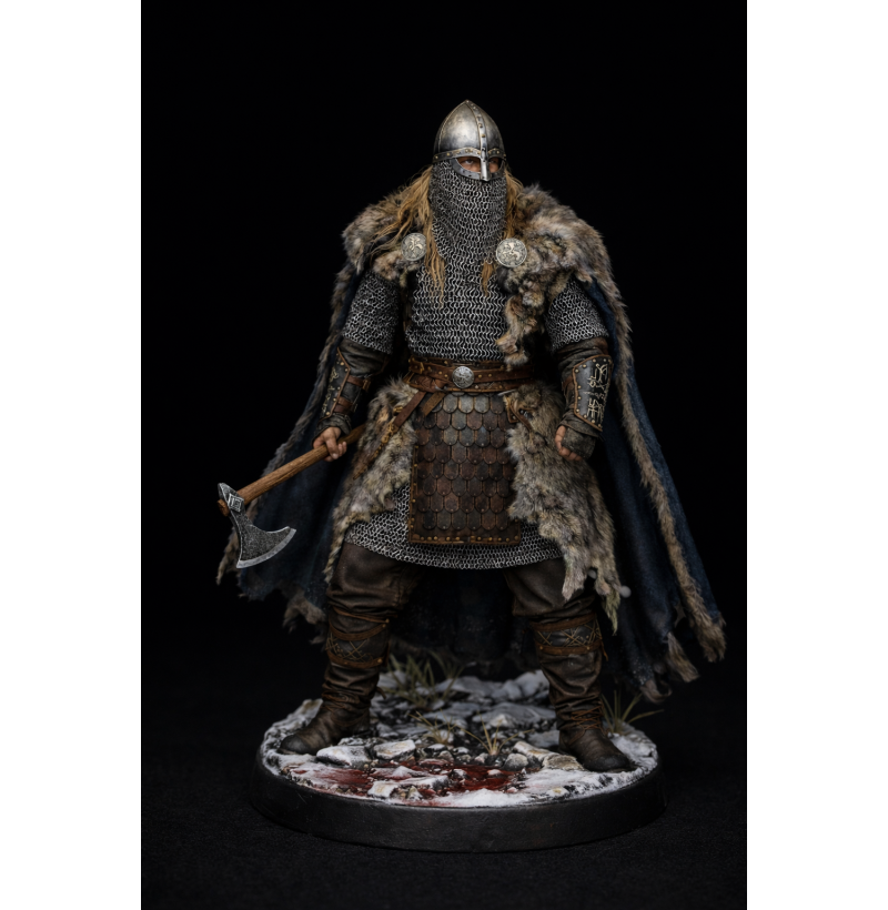 Viking Age Norse Warrior – Premium Historical STL Model for 3D Printing