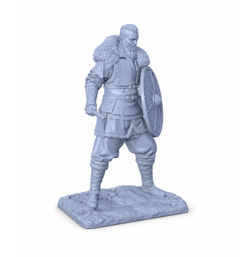 Viking Warrior STL File for 3D Printing