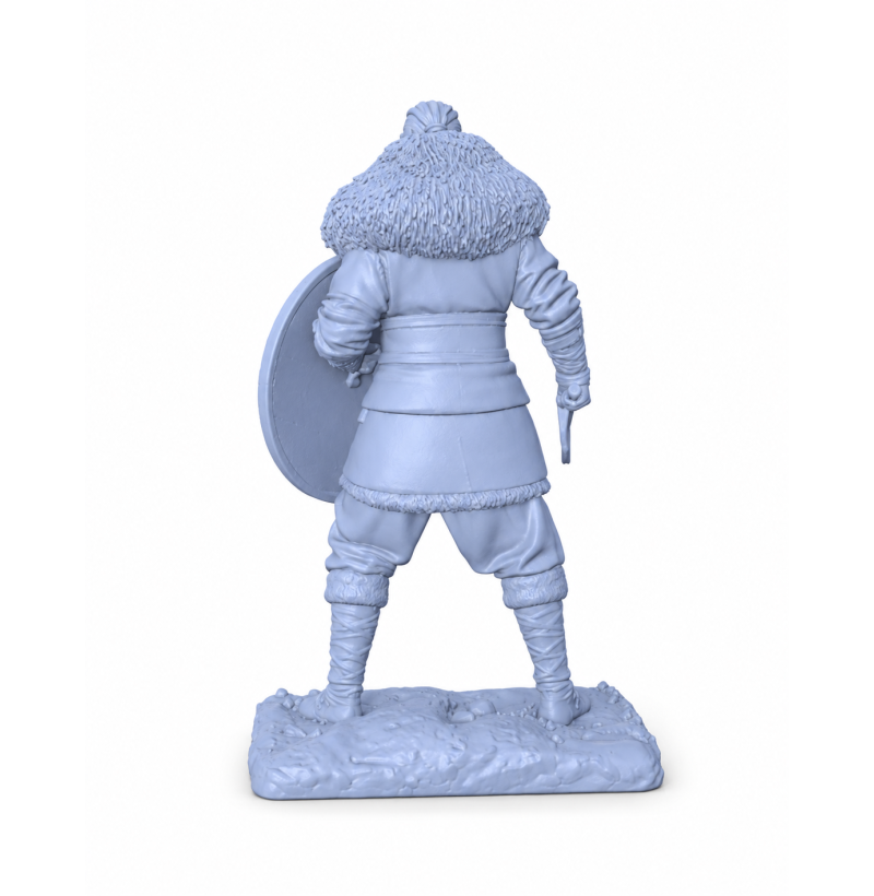 Viking Warrior STL File for 3D Printing