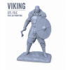 Viking Warrior STL File for 3D Printing