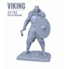 Viking Warrior STL File for 3D Printing