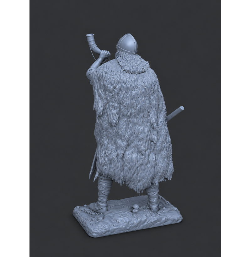 Viking STL File for 3D Printing – Norse Warrior Miniature Model