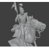 Polish Napoleonic Uhlan Cavalry STL – Mounted Lancer Miniature for 3D Printing