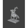 Polish Napoleonic Uhlan Cavalry STL – Mounted Lancer Miniature for 3D Printing