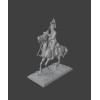 Polish Napoleonic Uhlan Cavalry STL – Mounted Lancer Miniature for 3D Printing