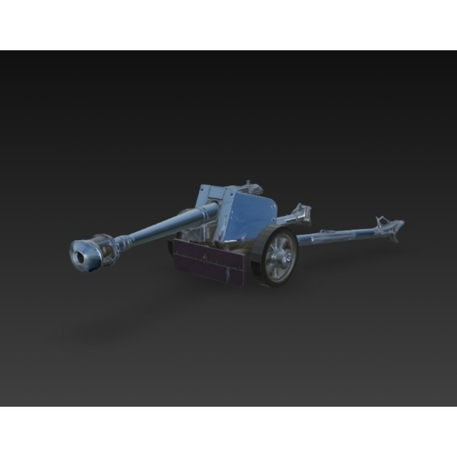 Buy PaK 40 (Panzerabwehrkanone 40) STL File — World War II Historical Miniature for 3D Printing Buy PaK 40 (Panzerabwehrkanone 40) STL File — World War II Historical Miniature for 3D Printing