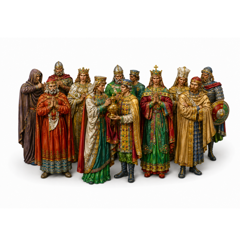Byzantine Medieval Italian Miniatures 700–1200 AD – Premium STL Collection for 3D Printing