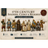17th Century European Soldiers Clergy – 9 STL Models for 3D Printing