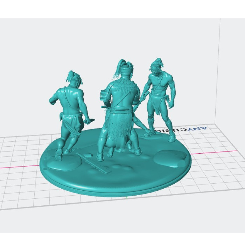 Buy STL File “Apocalypto” Historical Miniature for 3D Printing