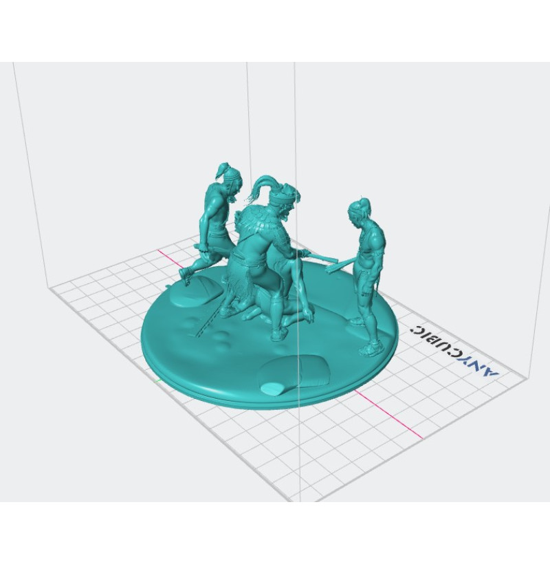Buy STL File “Apocalypto” Historical Miniature for 3D Printing