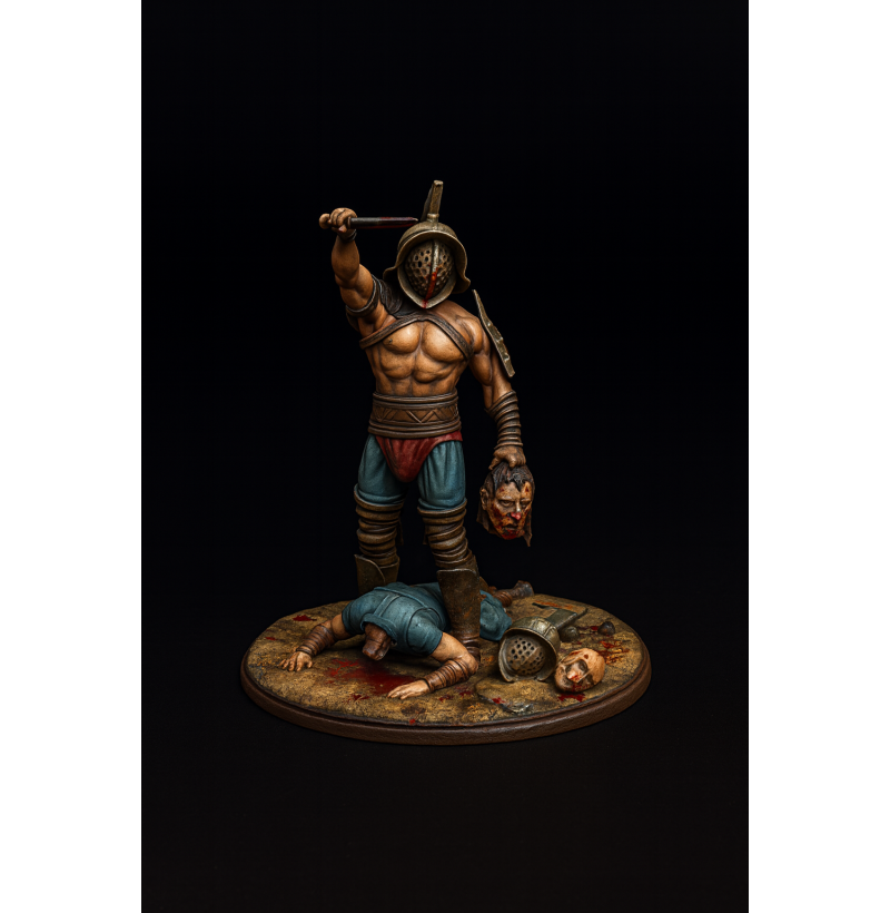 Buy STL File "Blood and Sand" — Gladiator Arena Battle Diorama for 3D printing
