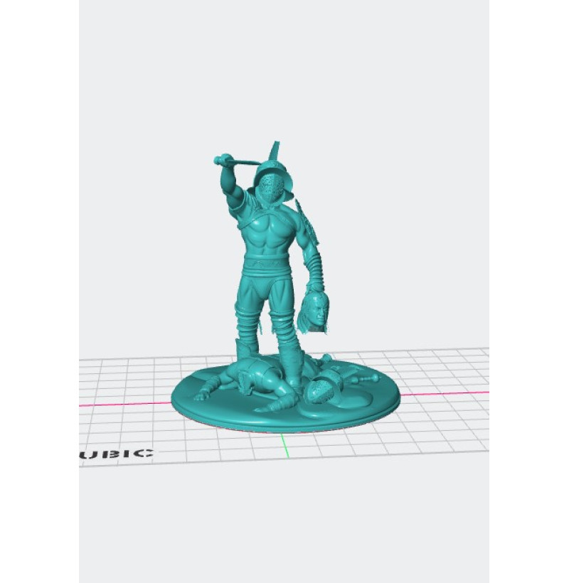 Buy STL File "Blood and Sand" — Gladiator Arena Battle Diorama for 3D printing