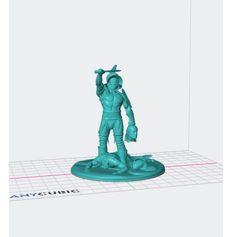Buy STL File "Blood and Sand" — Gladiator Arena Battle Diorama for 3D printing