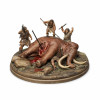 STL File “Prey” — Neanderthal Mammoth Hunt Diorama for 3D Printing