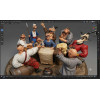 Zaporizhian Cossacks Writing a Letter" Diorama – STL File for 3D Printing