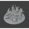 Zaporizhian Cossacks Writing a Letter" Diorama – STL File for 3D Printing