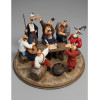 Zaporizhian Cossacks Writing a Letter" Diorama – STL File for 3D Printing