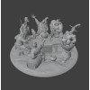 Zaporizhian Cossacks Writing a Letter" Diorama – STL File for 3D Printing