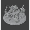 Zaporizhian Cossacks Writing a Letter" Diorama – STL File for 3D Printing