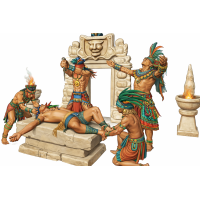 Buy STL Diorama “Mayan Sacrificial Ritual” for 3D Printing Buy STL Diorama “Mayan Sacrificial Ritual” for 3D Printing