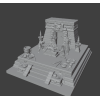 Buy Mayan Sacrificial Ritual STL Diorama | 3D Print