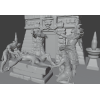 Buy Mayan Sacrificial Ritual STL Diorama | 3D Print