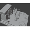Buy Mayan Sacrificial Ritual STL Diorama | 3D Print