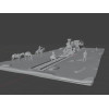 Buy Wild West Train Robbery Diorama STL for 3D Printing