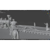 Buy Wild West Train Robbery Diorama STL for 3D Printing