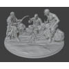 Zaporizhian Cossacks by the Campfire – Historical Diorama STL Files