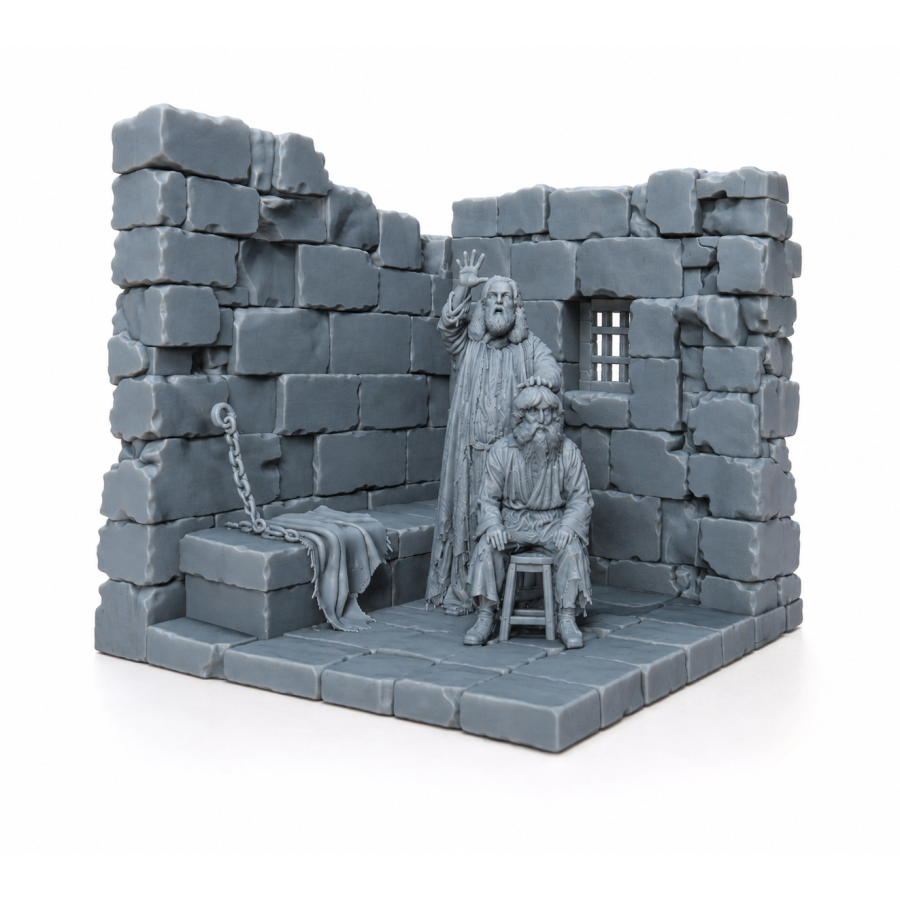 Prisoner of Château d’If | 3D Printable Diorama STL