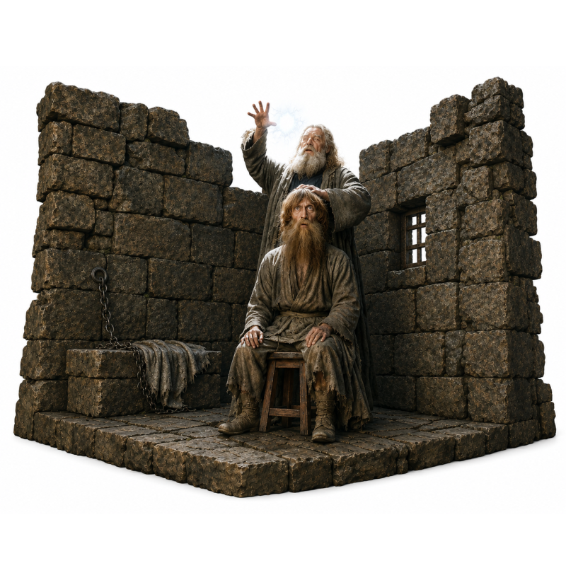 Prisoner of Château d’If | 3D Printable Diorama STL