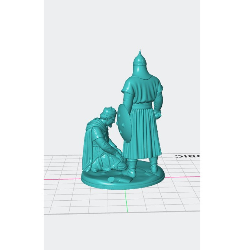 Buy STL File for 3D Printing – Historical Diorama “The Price of Defeat