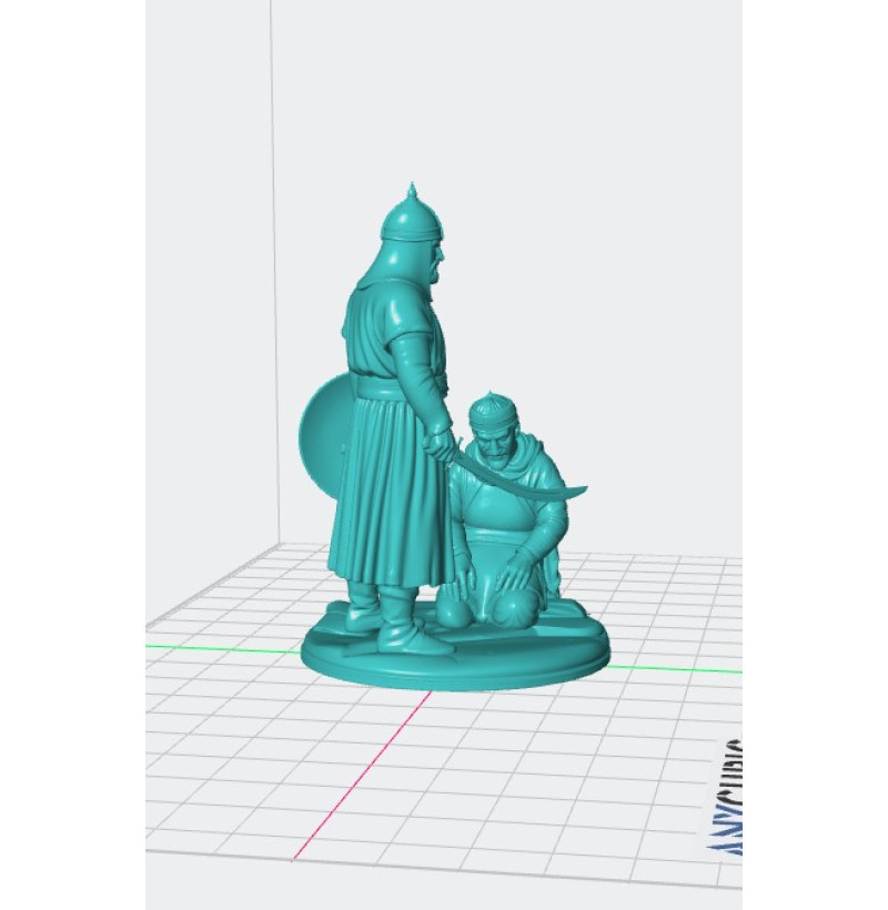 Buy STL File for 3D Printing – Historical Diorama “The Price of Defeat